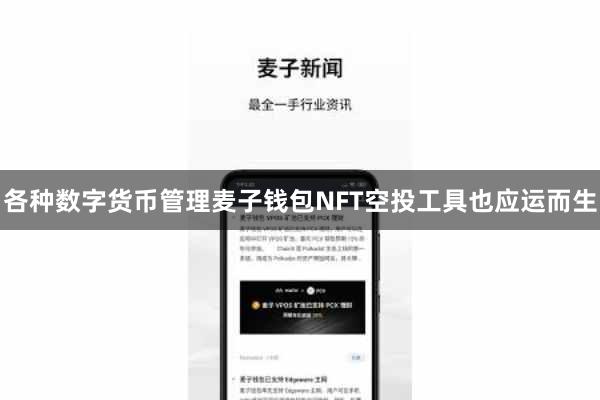各种数字货币管理麦子钱包NFT空投工具也应运而生